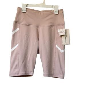 BCBGeneration Pink Bike Shorts Sleek Fit